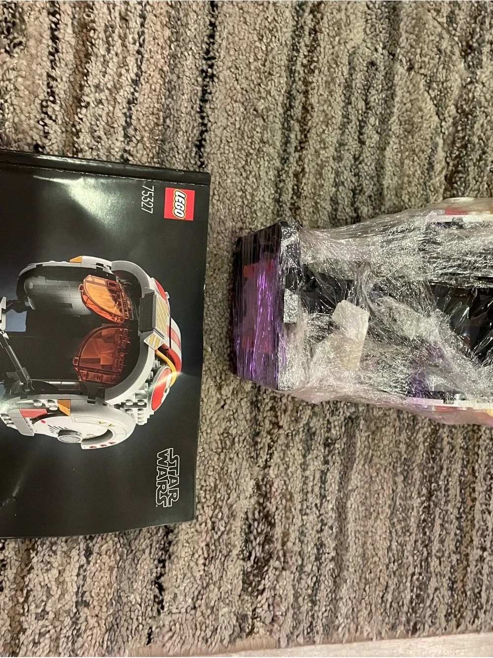 Star Wars Luke Skywalker Red Five Helmet with Orange Visor - LEGO